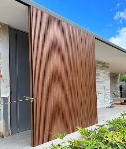 Brise de alumínio — projeto residencial
