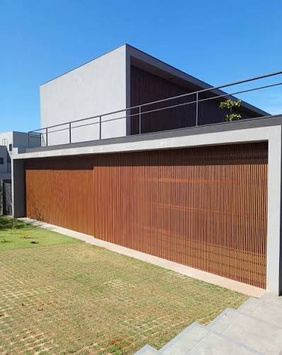 Brise de alumínio — projeto residencial