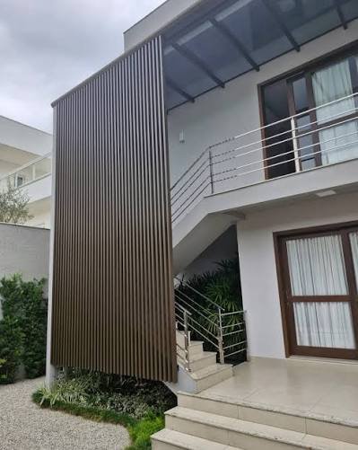 Brise de alumínio — projeto residencial