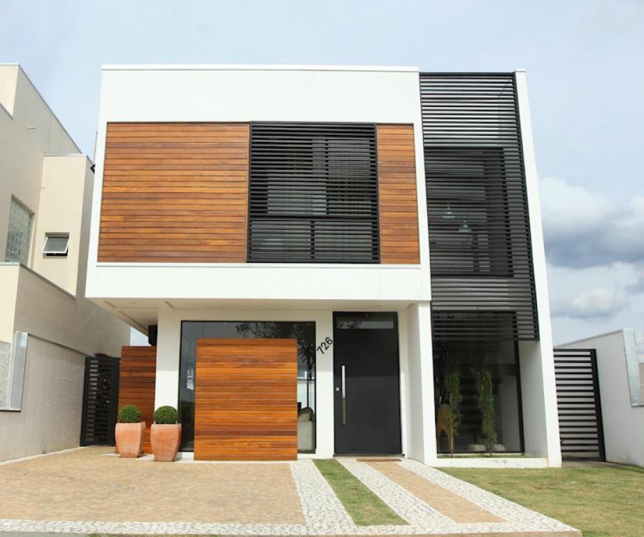 Brise de alumínio — projeto residencial